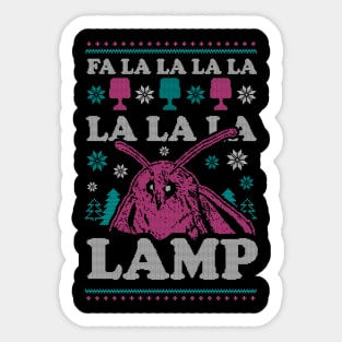 Fa La La La La La La La Lamp Sticker